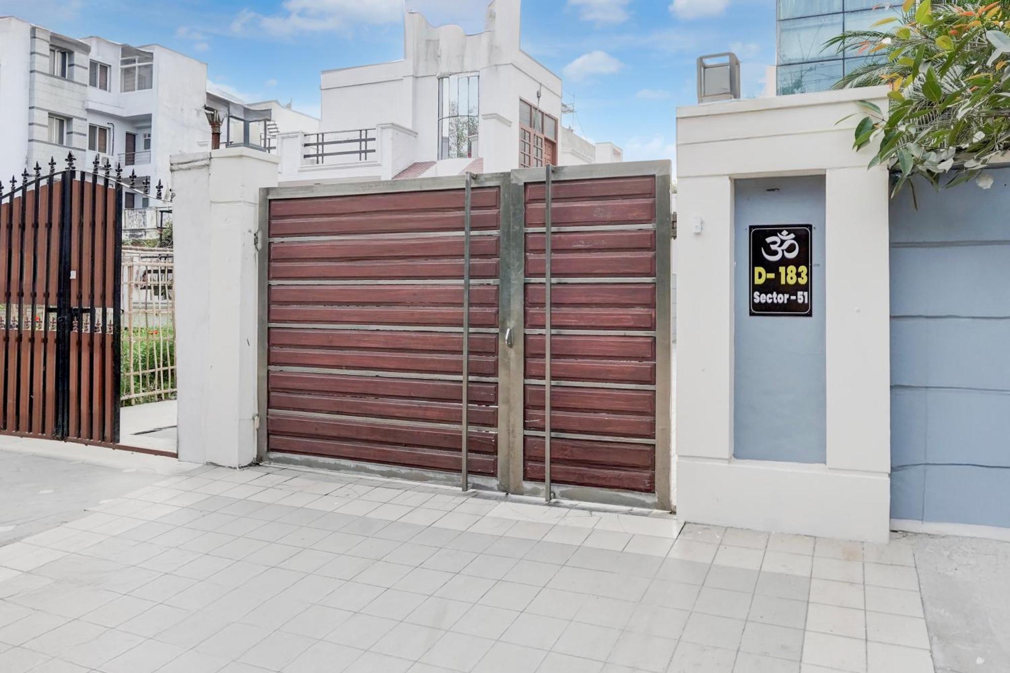 Super Townhouse Sector 51 Noida Near Metro Station酒店 外观 照片